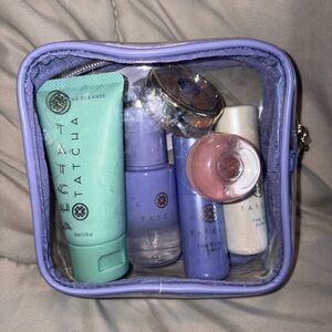 Tatcha Skincare Travel Set in Purple Case bundle